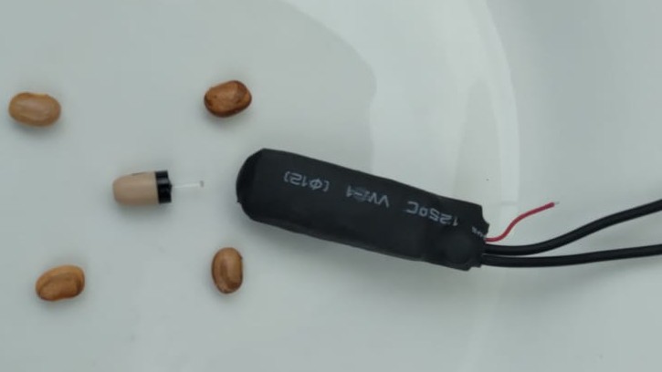 Micro Ponto Eletrônico com Áudio Spy